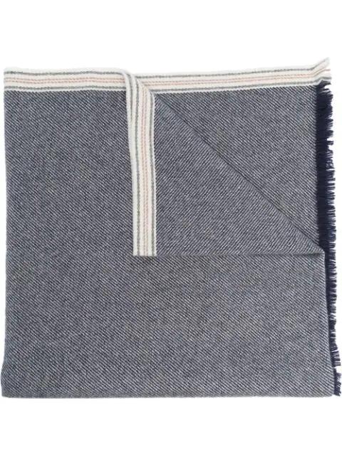 fringed cashmere scarf by BRUNELLO CUCINELLI