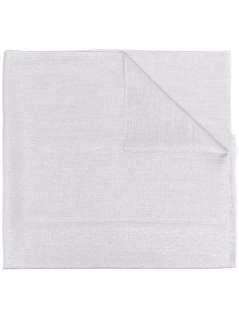 fringed-edge scarf by BRUNELLO CUCINELLI