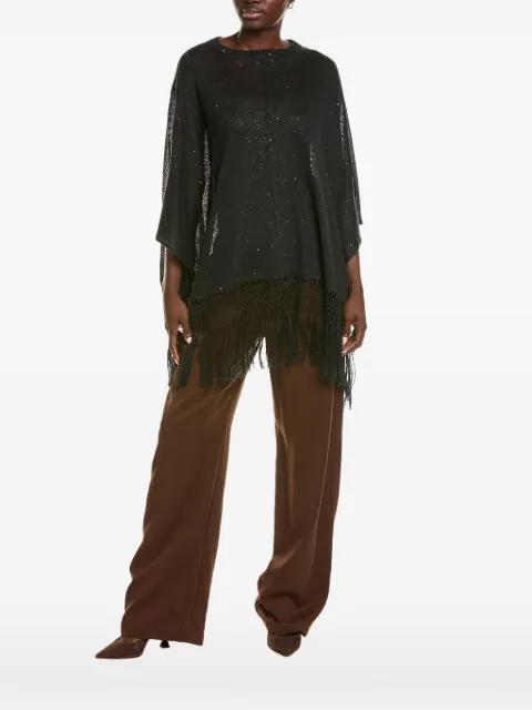 fringed sequin-embellished jacket by BRUNELLO CUCINELLI