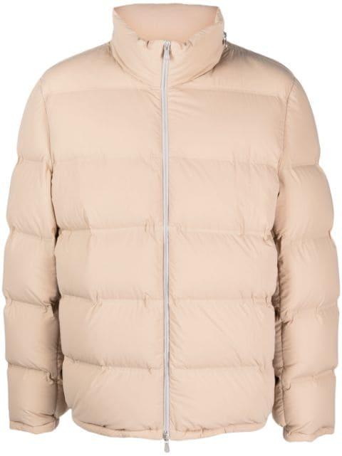 funnel-neck puffer jacket by BRUNELLO CUCINELLI