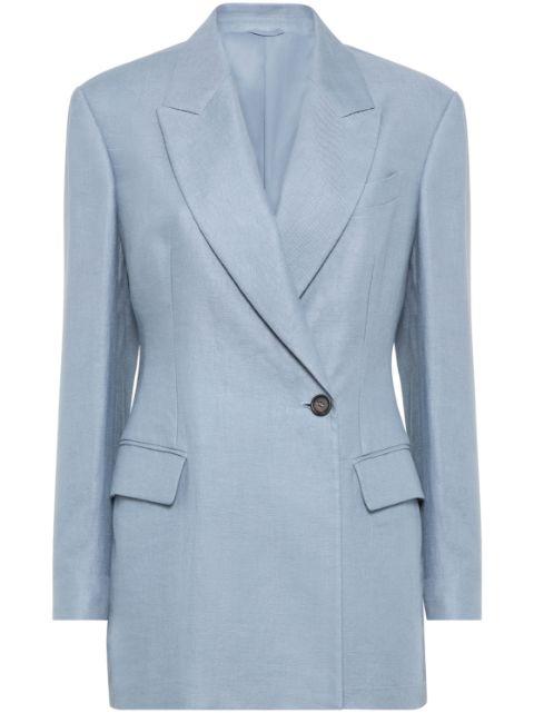 gabardine blazer by BRUNELLO CUCINELLI