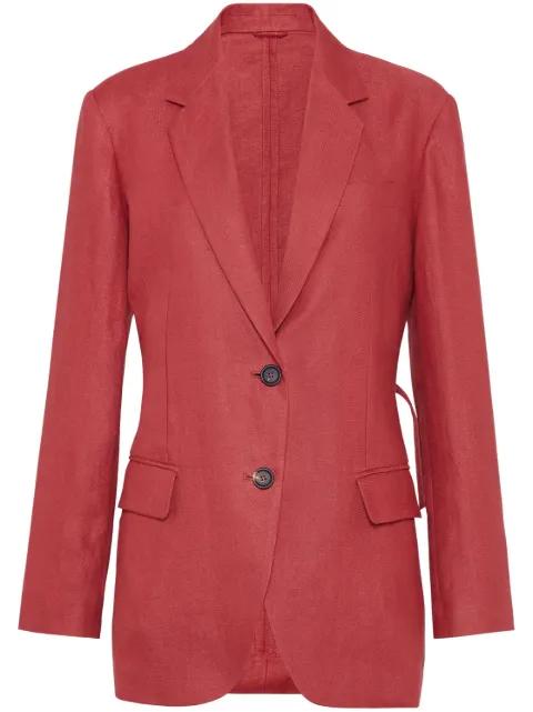 gabardine blazer by BRUNELLO CUCINELLI