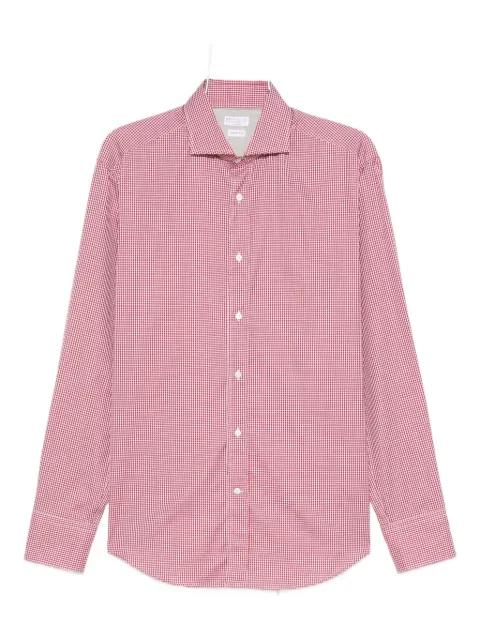 gingham shirt by BRUNELLO CUCINELLI