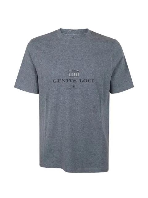 graphic-print T-shirt by BRUNELLO CUCINELLI