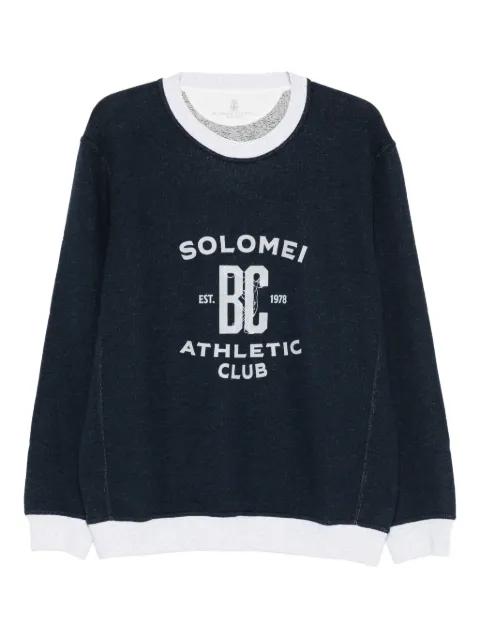 graphic print sweatshirt by BRUNELLO CUCINELLI