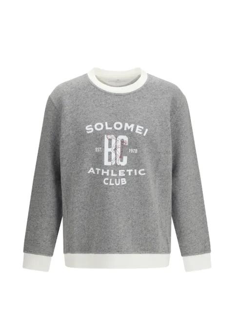 graphic sweatshirt by BRUNELLO CUCINELLI