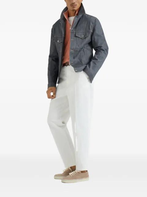 half-zip cashmere sweater by BRUNELLO CUCINELLI