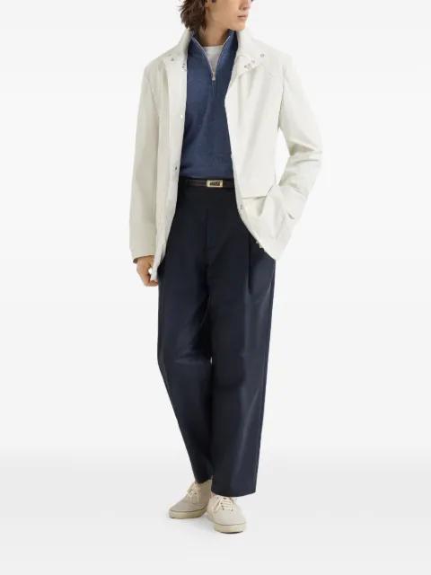 half-zip cashmere sweater by BRUNELLO CUCINELLI