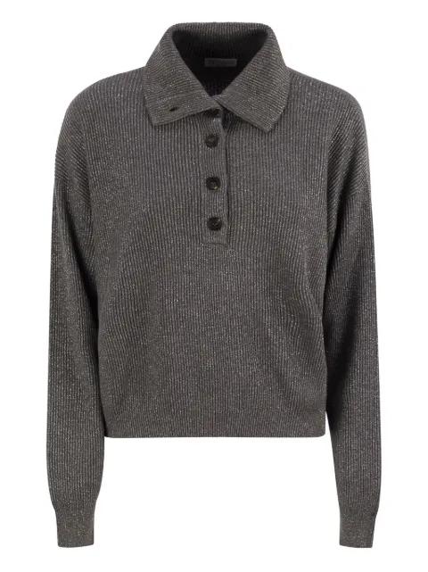 high-collar sweater by BRUNELLO CUCINELLI