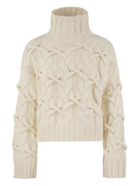 high-neck cashmere sweater by BRUNELLO CUCINELLI