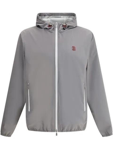hoodied windbreaker by BRUNELLO CUCINELLI