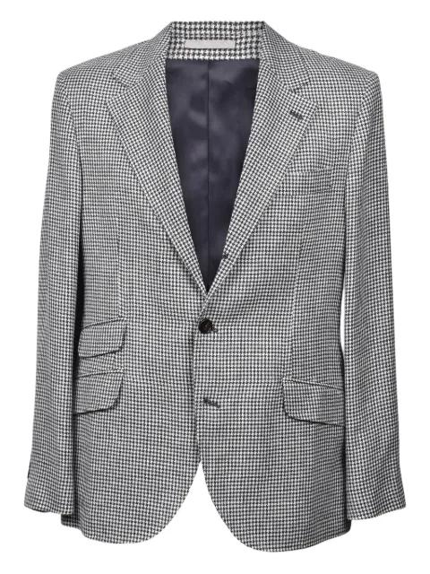 houndstooth suit by BRUNELLO CUCINELLI