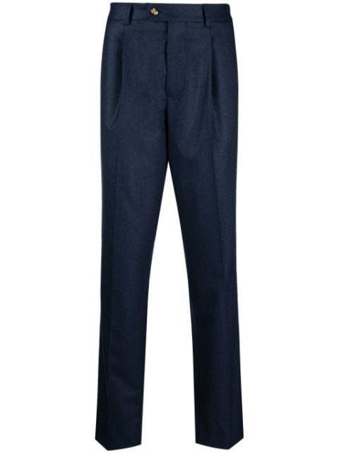 inverted-pleat tailored trousers by BRUNELLO CUCINELLI