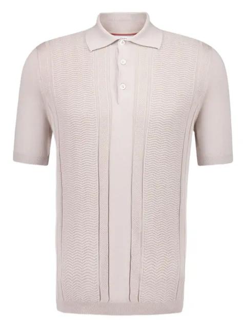 jacquard-knit polo shirt by BRUNELLO CUCINELLI
