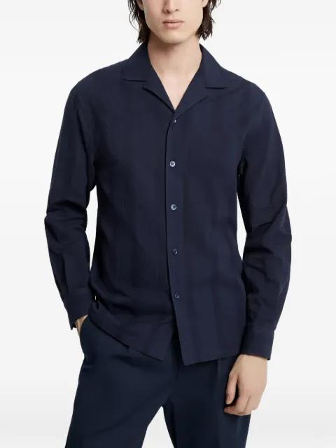 jacquard-weave long-sleeve shirt by BRUNELLO CUCINELLI