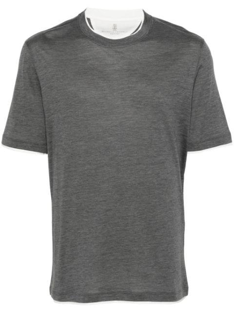 jersey T-shirt by BRUNELLO CUCINELLI