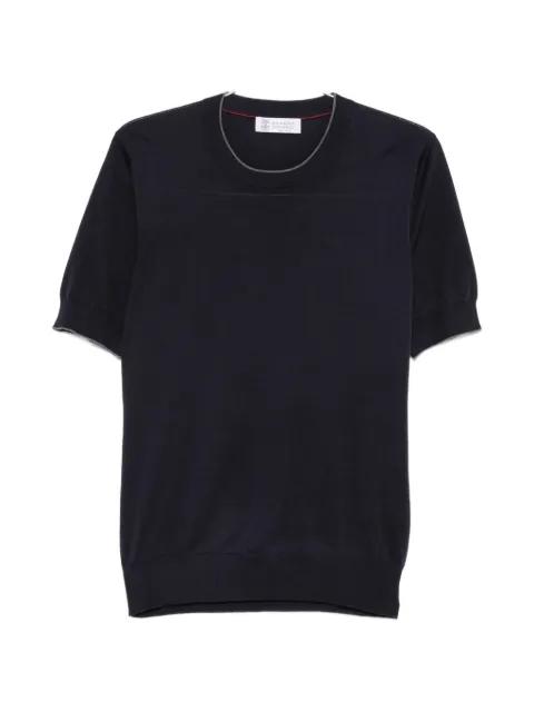 knit T-shirt by BRUNELLO CUCINELLI