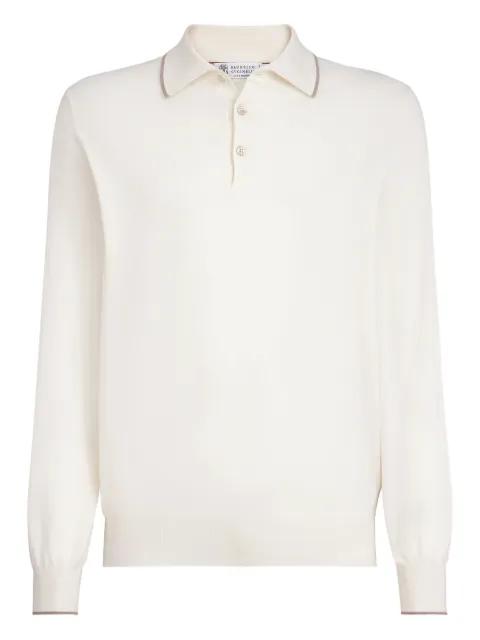 knit polo shirt by BRUNELLO CUCINELLI