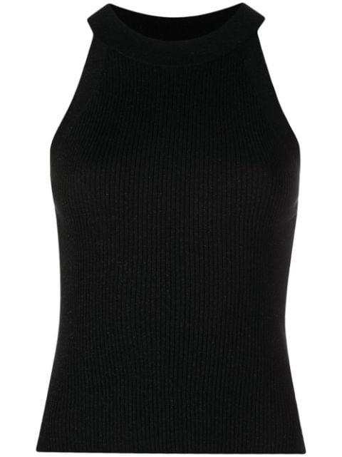 knitted cashmere-blend vest by BRUNELLO CUCINELLI