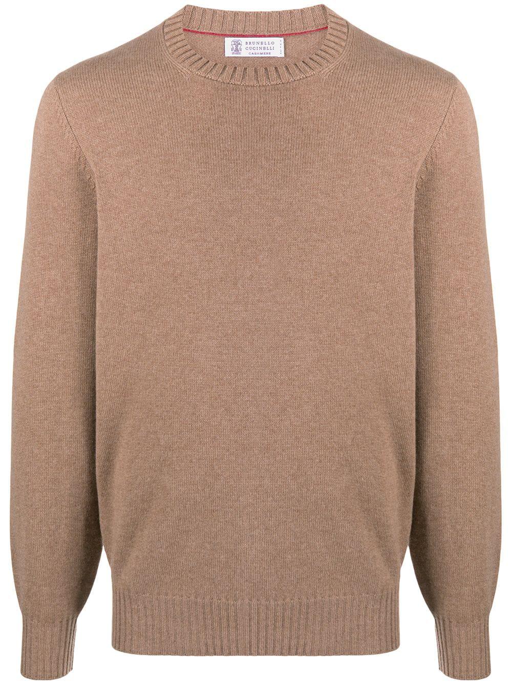 knitted cashmere jumper by BRUNELLO CUCINELLI