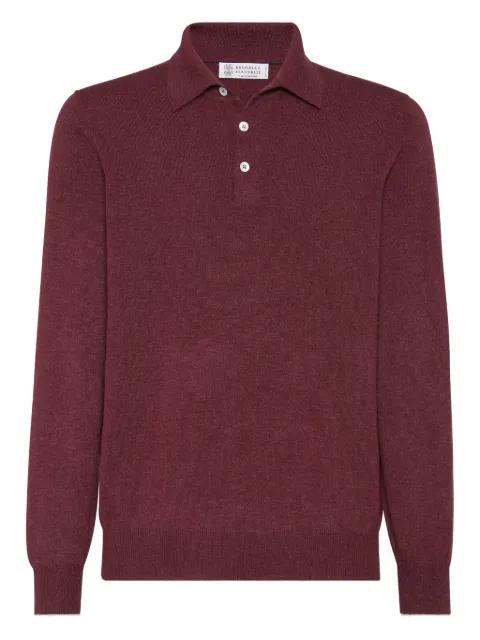 knitted polo shirt by BRUNELLO CUCINELLI