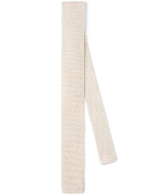 knitted silk tie by BRUNELLO CUCINELLI