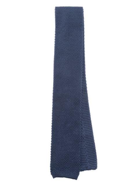 knitted silk tie by BRUNELLO CUCINELLI
