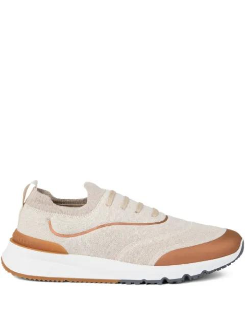 knitted sneakers by BRUNELLO CUCINELLI