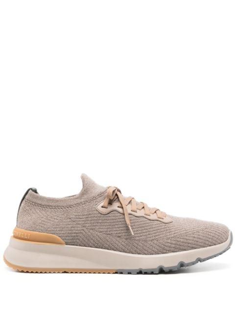 knitted-upper sneakers by BRUNELLO CUCINELLI