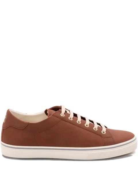leather lace-up fastening sneakers by BRUNELLO CUCINELLI