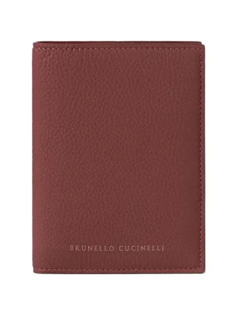 leather passport holder by BRUNELLO CUCINELLI