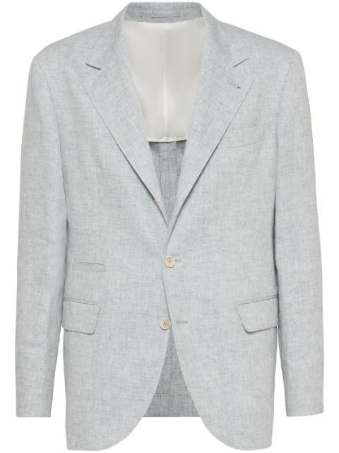 linen blazer by BRUNELLO CUCINELLI