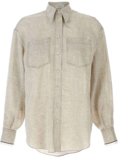 linen shirt by BRUNELLO CUCINELLI