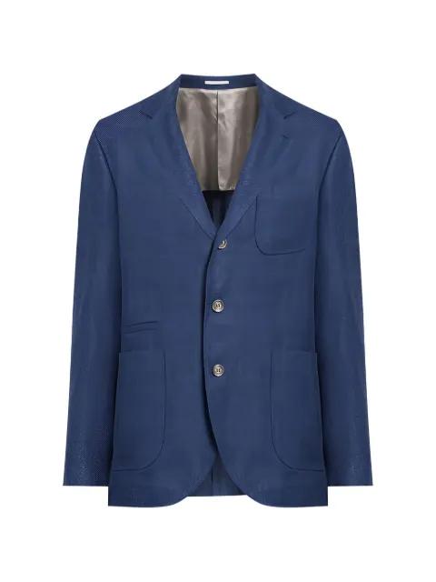linen-wool blazer by BRUNELLO CUCINELLI