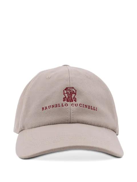 logo baseball hat by BRUNELLO CUCINELLI