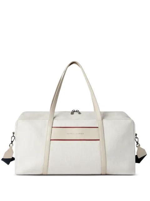 logo canvas bag by BRUNELLO CUCINELLI