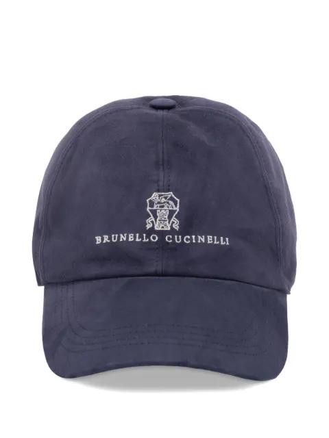 logo-embroidered baseball cap by BRUNELLO CUCINELLI