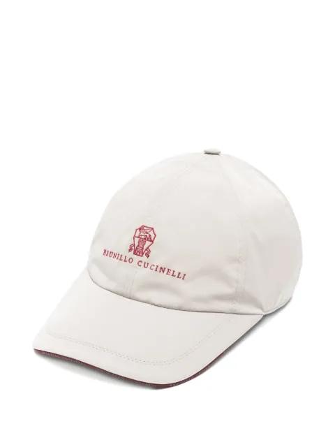 logo-embroidered baseball cap by BRUNELLO CUCINELLI