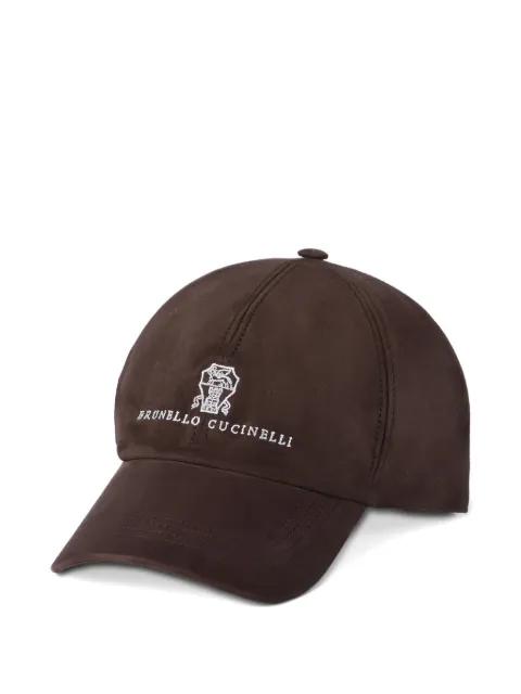 logo-embroidered baseball cap by BRUNELLO CUCINELLI