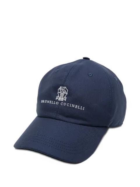 logo-embroidered baseball cap by BRUNELLO CUCINELLI