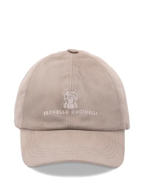 logo-embroidered baseball cap by BRUNELLO CUCINELLI