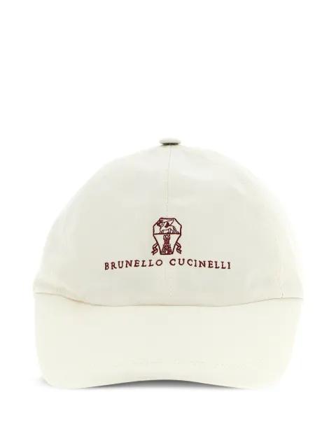 logo-embroidered baseball cap by BRUNELLO CUCINELLI