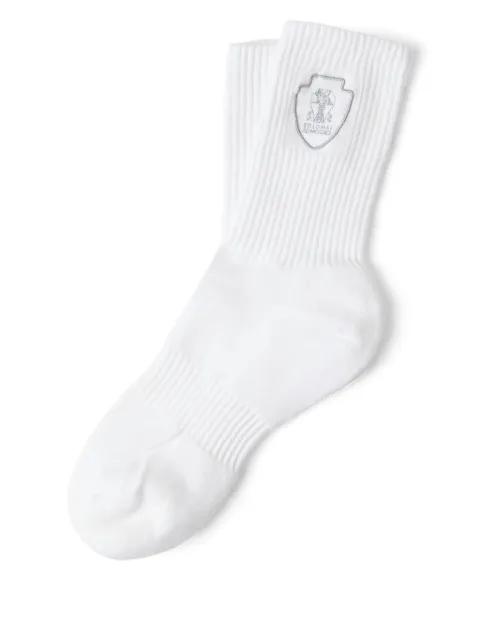 logo-embroidered socks by BRUNELLO CUCINELLI