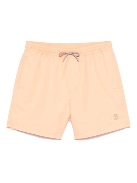 logo-embroidered swim shorts by BRUNELLO CUCINELLI