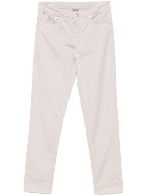 logo-embroidered trousers by BRUNELLO CUCINELLI