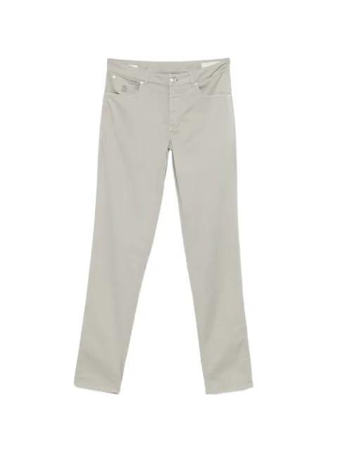 logo-embroidered trousers by BRUNELLO CUCINELLI