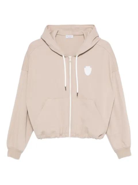 logo hoodie by BRUNELLO CUCINELLI