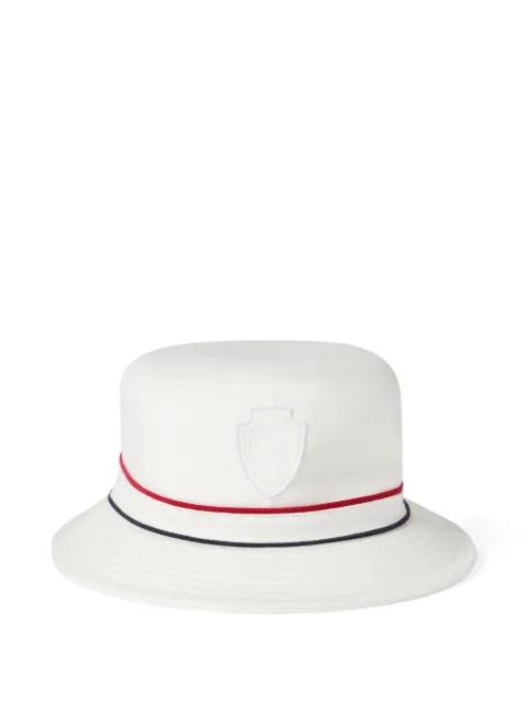 logo-patch bucket hat by BRUNELLO CUCINELLI