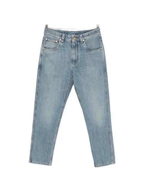 logo-patch jeans by BRUNELLO CUCINELLI