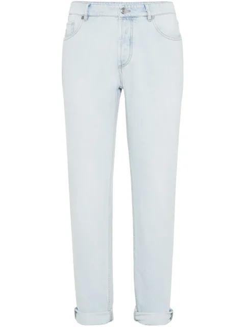 logo-patch jeans by BRUNELLO CUCINELLI